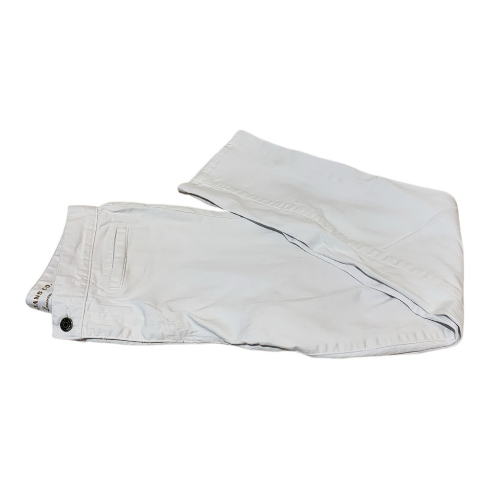 Women’s Lauren Jean Co. Ralph Lauren White Straight Leg Denim Jeans Sz 4